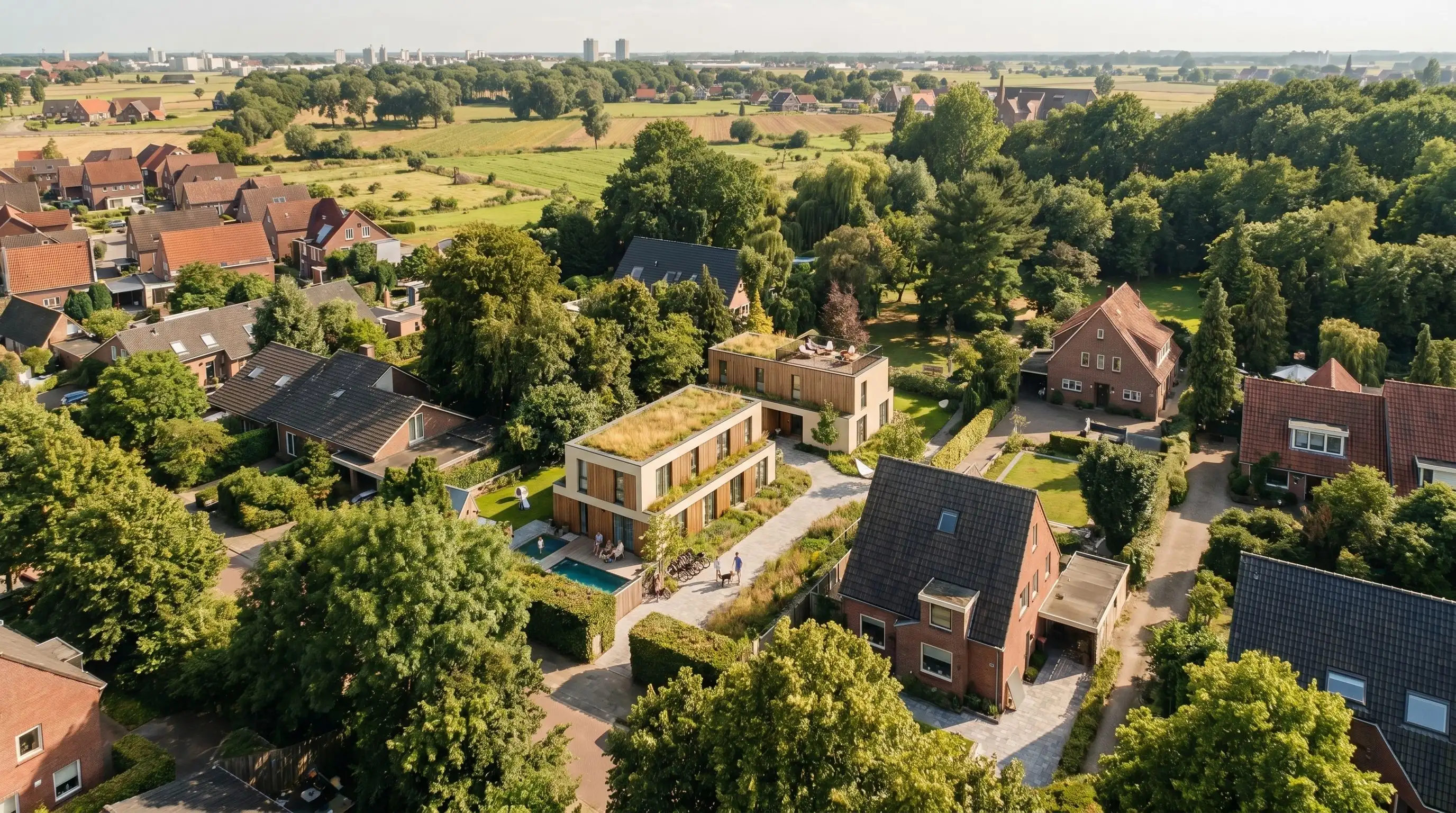 syte-Potenzial, mit Pelicad als architektonisches Szenario im realen Kontext visualisiert.